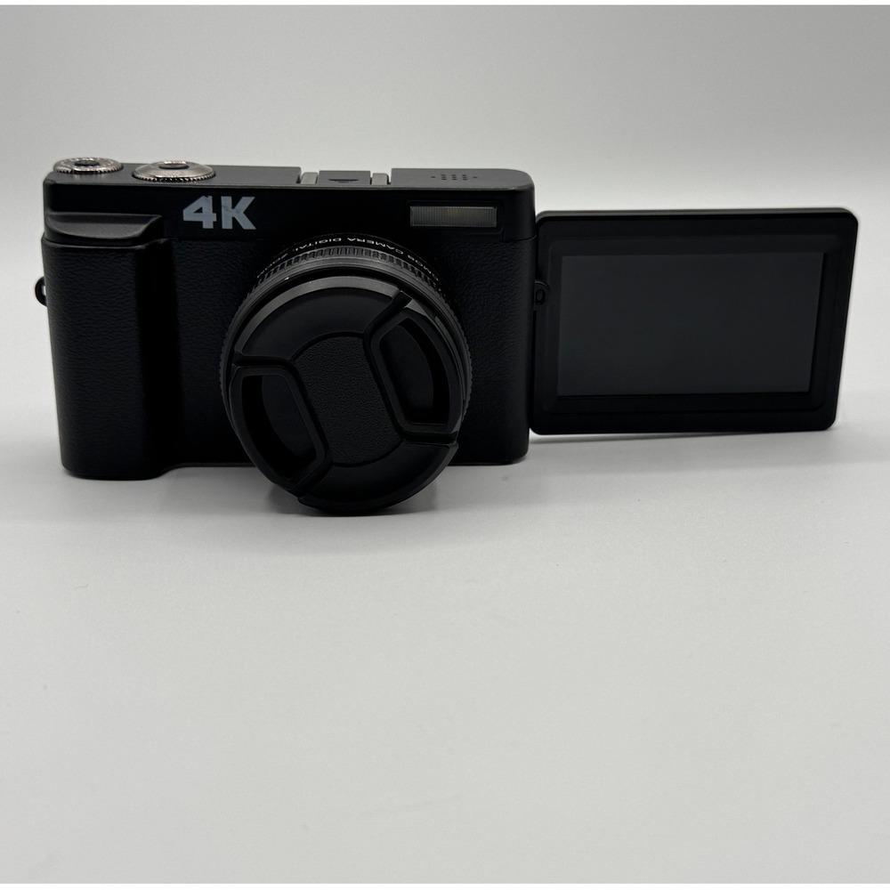 DC101 4K Digital Camera Vlogging Camera 16X Digital Zoom Autofocus Black - Picture 8 of 9